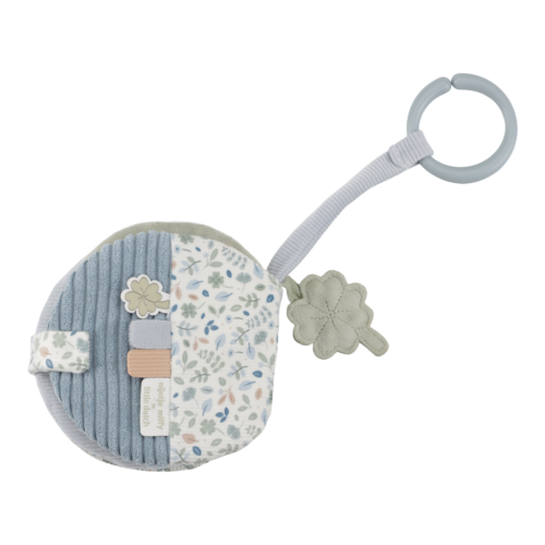 Závěsná textilní knížka králíček Little Dutch Miffy Lucky Leaves