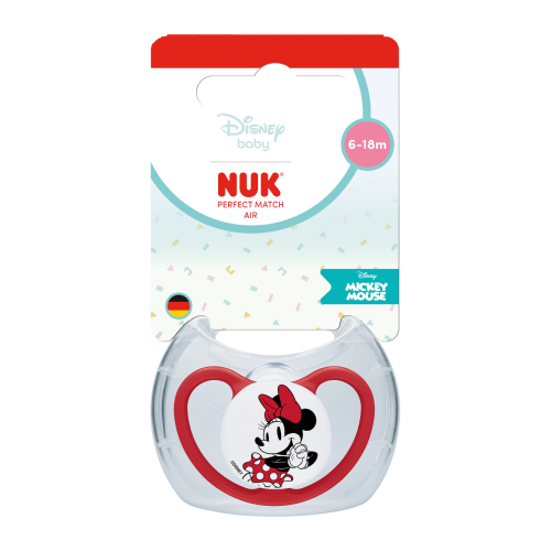 Dudlík Perfect Match Air Mickey 6-18 m 1 ks box Nuk