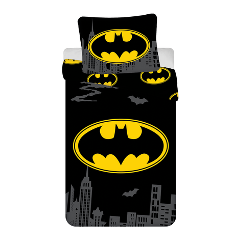Povlečení Batman "The Emblem" 140 x 200, 70 x 90 cm Jerry Fabrics