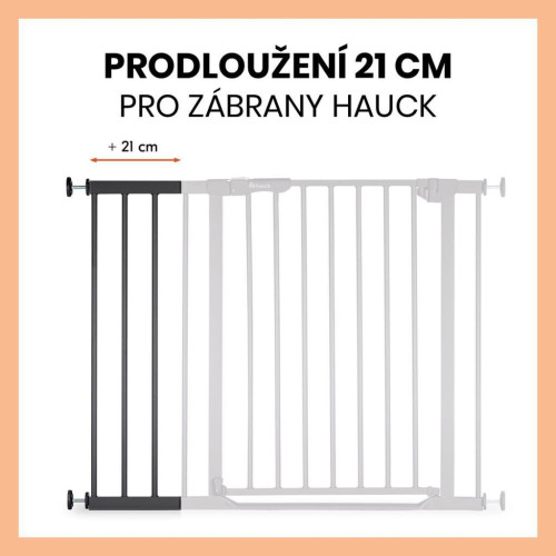 Zábrana Open N Stop 2 rozšíření o 21 cm Hauck