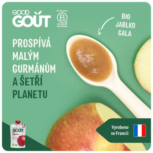 Good Gout BIO Jablko Gala (120 g)