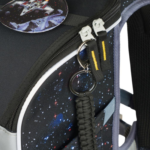 Školní aktovka Zippy plus Pixel Space Baagl