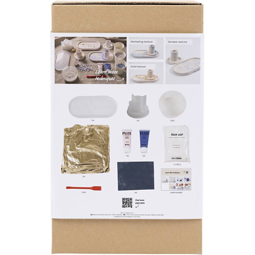 Kreativní sada Starter Craft Kit Resin Casting Candle Holders Creativ Company