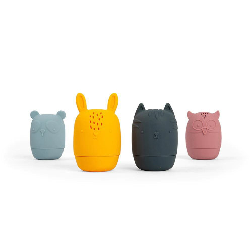 Silikonová mačkací zvířátka do koupele Bigjigs Toys