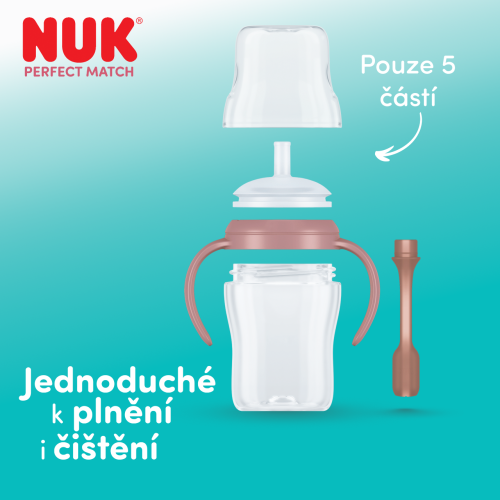 Lahvička na učení Perfect Match s brčkem 150 ml Nuk