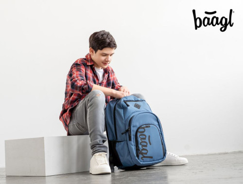 Set 3 Coolmate Ocean Blue: batoh, penál, sáček Baagl