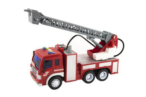 Auto hasiči stříkací vodu 30 cm