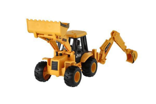 Auto stavební nakladač plast 8x17 cm na setrvačník