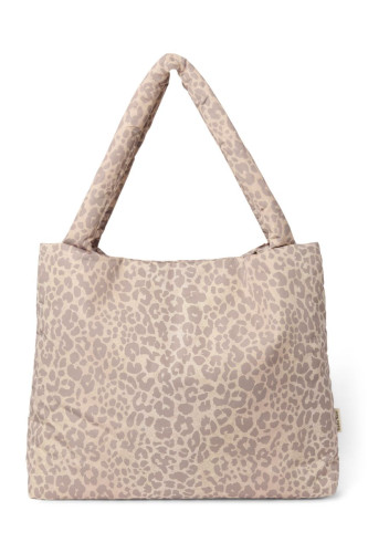 Puffy Mom Bag - přebalovací taška Cream Leopard Studio Noos