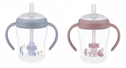 Kojenecká láhev na učení s brčkem 150 ml NUK Perfect Match