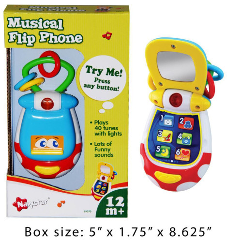 Můj první vyklápěcí telefon