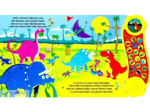 Příběh se zvuky - Hluční dinosauři