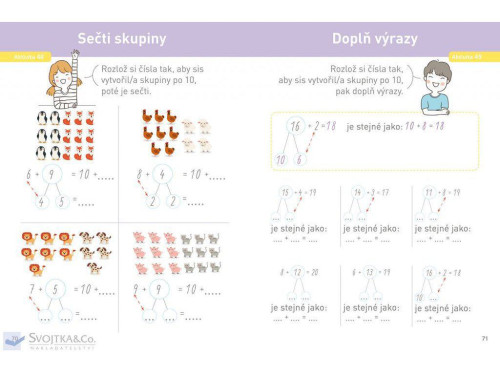 Zvládáme matematiku s Montessori a singapurskou metodou pro věk 6–7 Delphine Urvoy