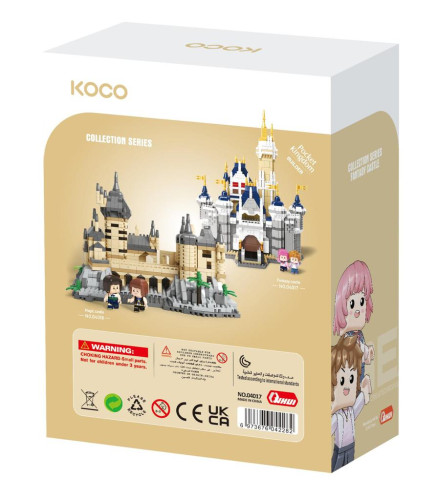Stavebnice mini Pohádkový hrad 1 274 ks Koco