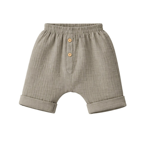 Kojenecká mušelínová košile s kraťasy linen New Baby