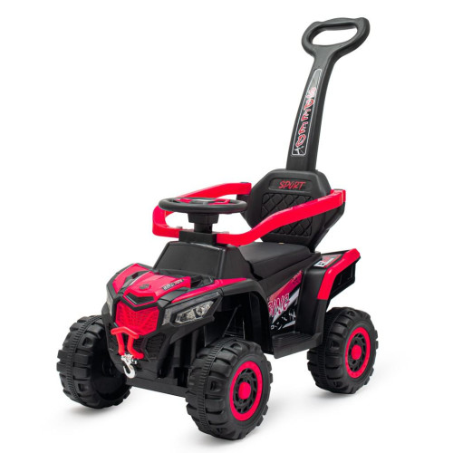 Dětské elektrické odrážedlo Baby Mix Ruggy s vodící tyčí