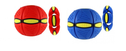 DiskMíč Hoď disk, chyť míč! plast 22 cm