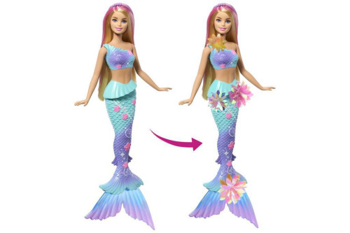 Barbie Kouzelná květinová mořská víla - Blondýnka