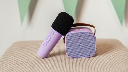 Bluetooth Karaoke set mikrofon a reproduktor Lalarma