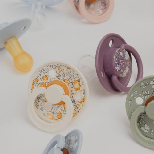 Bibs dudlíky kaučuk Colour 2 ks 6-18 měsíců Liberty