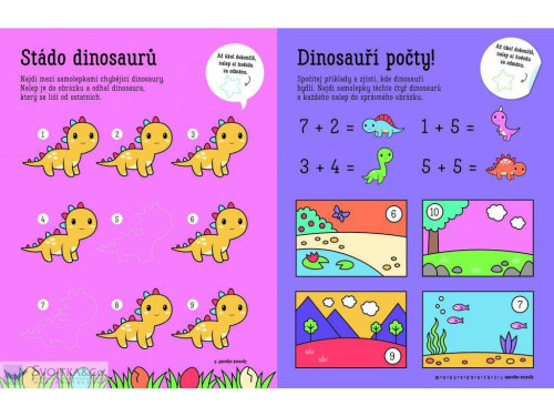 Kuliočko Dinosauři 20 reliéfní Connie Isaacs, Bethany Carr