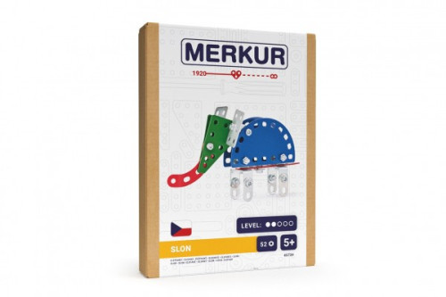 Stavebnice MERKUR Slon mini 52 ks