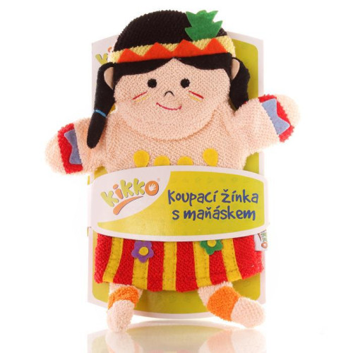 Koupací maňásci (100 % bavlna) Kikko