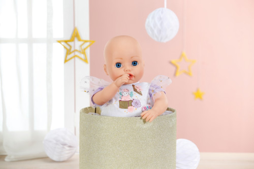 Lila šatičky s tutu BABY born 43 cm