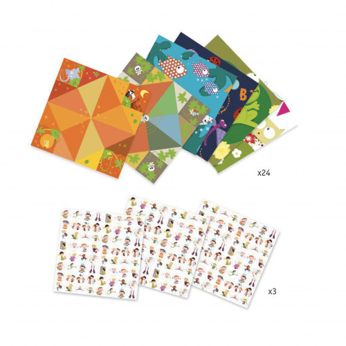 Djeco Origami Nebe peklo ráj