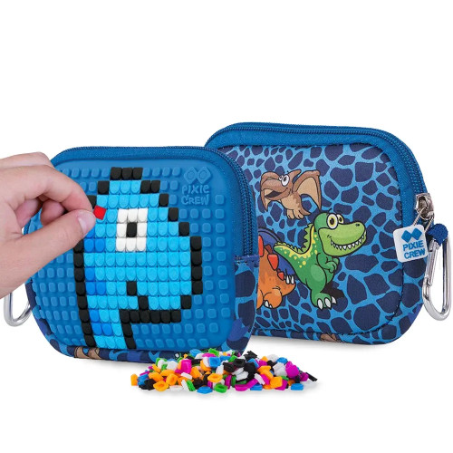 Univerzální pouzdro dino modré Pixie crew