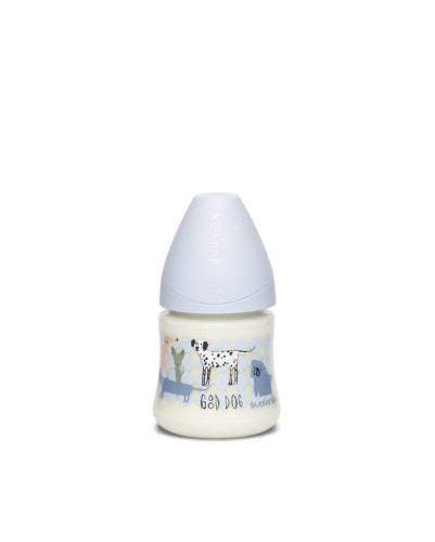 Láhev kulatá savička latex 150 ml 0m+ SUAVINEX