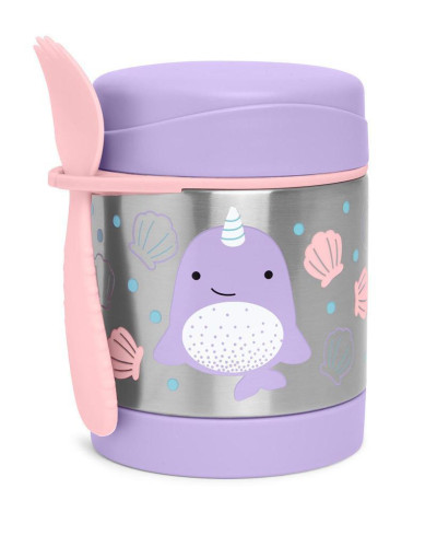 Termoska na jídlo se lžičkou/vidličkou Zoo 3 r+ 325 ml Skip Hop
