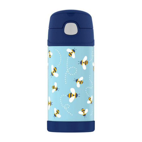 Dětská termoska s brčkem 355 ml