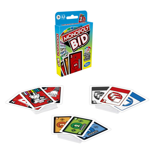 Karetní hra Monopoly Bid – větší bere