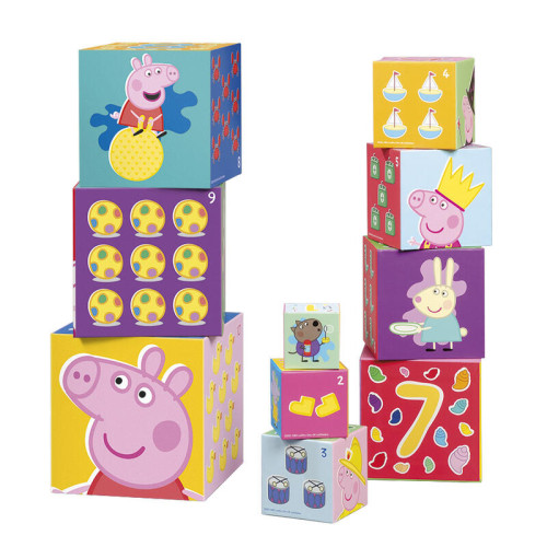 Skládací kostky Peppa Pig Totum
