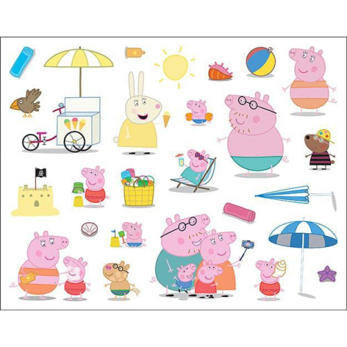 Lepím si znovu a znovu Prásátko Peppa