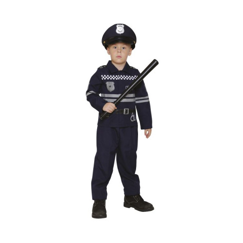 Kostým dětský Policista s obuškem vel. 3-4 roky Albi