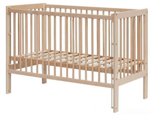 Postýlka se stahovacím bokem Scarlett Perta - buk - ECO 120 x 60 cm