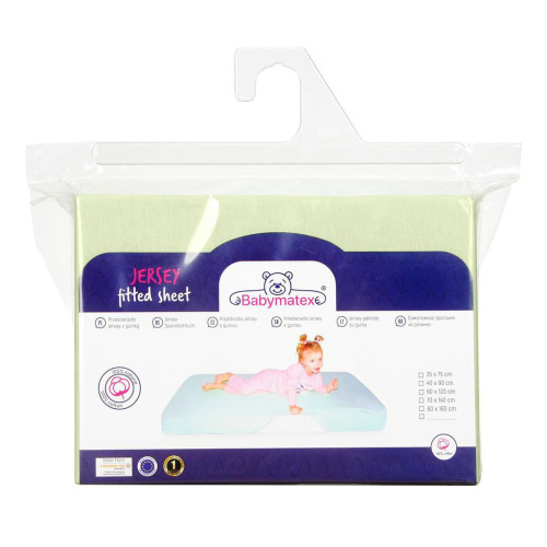 Prostěradlo Jersey s gumou 60 x 120 cm BabyMatex