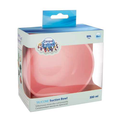 Silikonová miska s přísavkou 300 ml Canpol babies