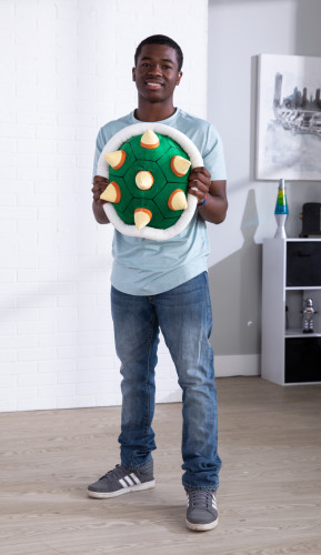 Super Mario plyšový Bowser krunýř 38 cm Mocchi Mocchi