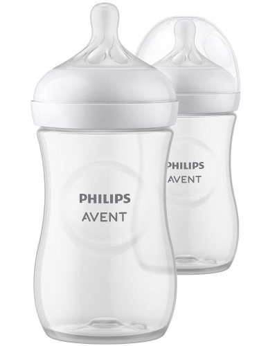 Láhev Natural Philips Avent Response 260 ml, 1m+, 2 ks