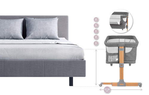 Postýlka Smart bed 4v1 MoMi
