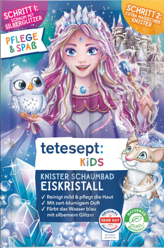 Praskající koupel Ledové krystalky 45 g Tetesept