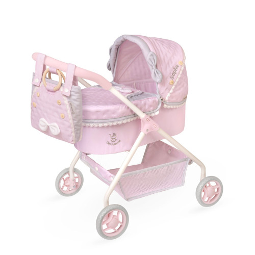 Můj první kočárek pro panenky s taškou Sophie 56 cm DeCuevas
