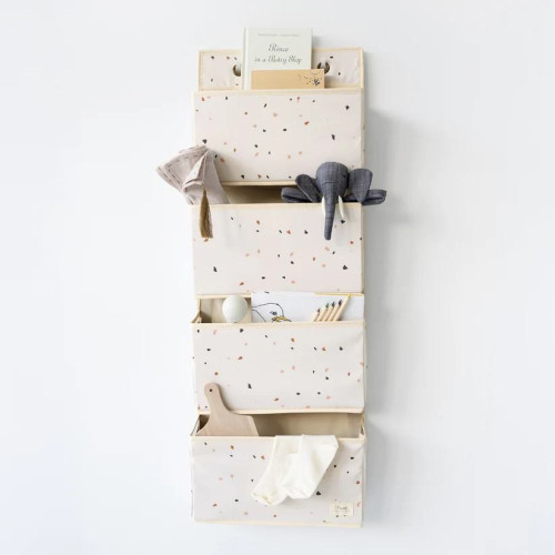 Závěsný organizér Recycled Terrazzo Cream 3 SPROUTS