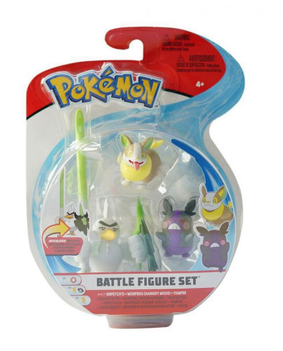 Pokémon figurky, 3-pack