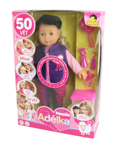 Panenka Adélka, 50 vět, žokejka, 40 cm