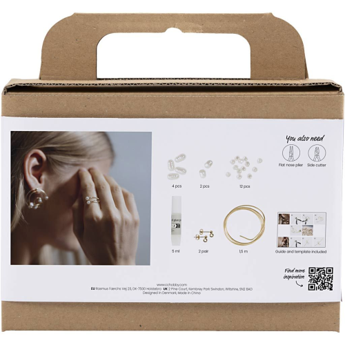 Kreativní sada Mini Craft Kit Jewellery Wire Earrings Creativ Company