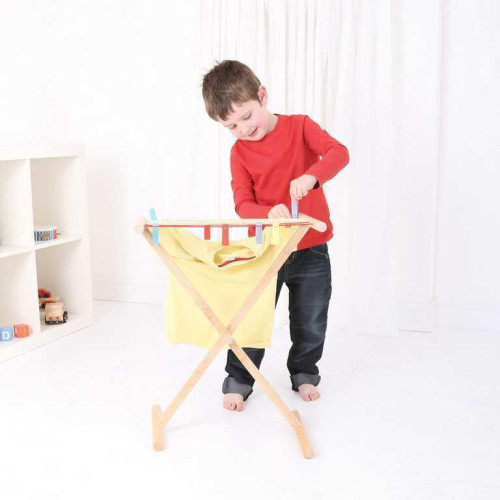 Dřevěný sušák na prádlo Bigjigs Toys